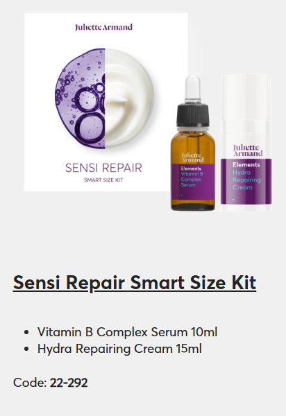 22-292 Sensi Repair Smart Size Kit - Coffret d'essai rosacée et peaux sensibles
