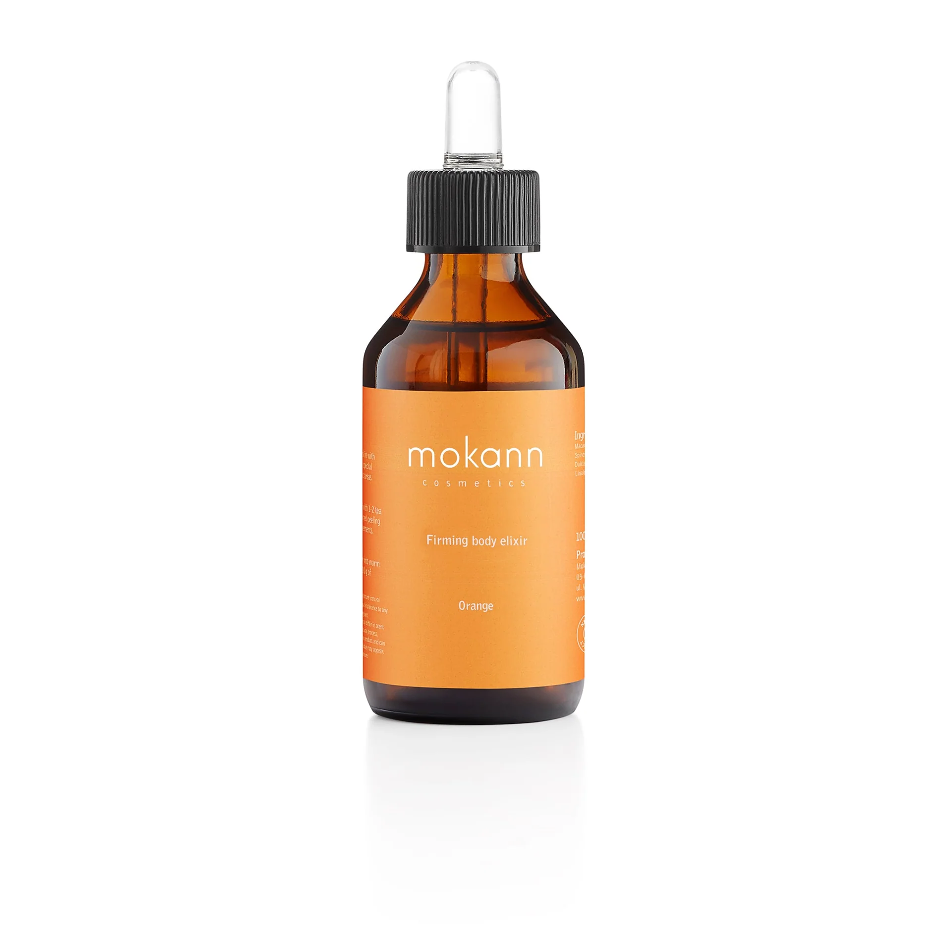 Firming Body Elixir Orange 100ml straffendes Körperelixir mit Orangen- Argan und Macademiaöl MOKANN
