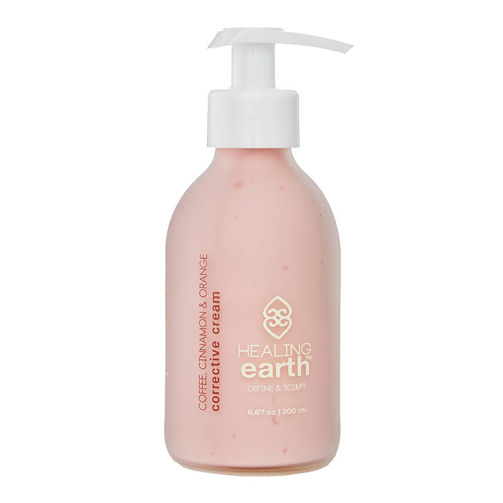 Coffee_Cinnamon_OrangeCorrectiveCream Coffee, Cinnamon and Orange Corrective Cream, 200ml Glas