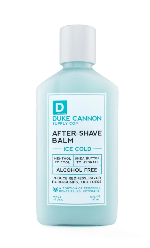 coolaftersharebalmfront Cooling After-Shave Balm für die Pflege nach der Rasur DUKE CANNON 177 ml