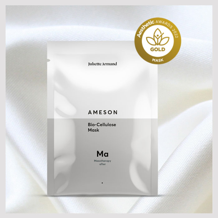 Bio-Cellulose-Mask-Sachet-WINNER-2022 Biocellulose Facial Mask Pack mit Fleece Masken (beruhigende Maske)