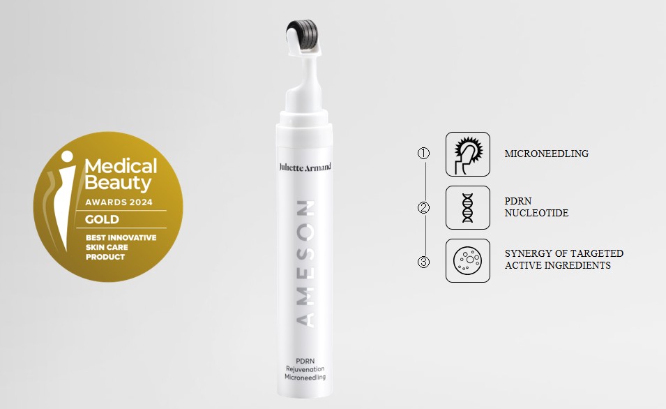 PdRN Rejuventation Microneedling 20ml (Class I Instrument 0,2mm) gefüllt mit Serum AMESON