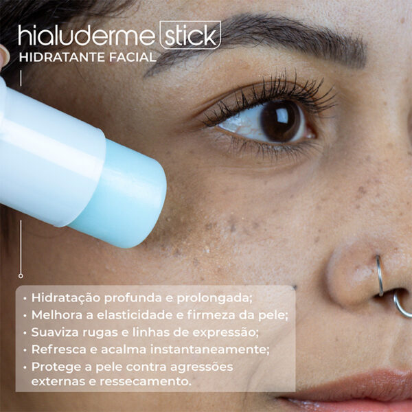 Hialuderme Stick 15G Stick d'acide hyaluronique pour le visage et les lèvres BelCol