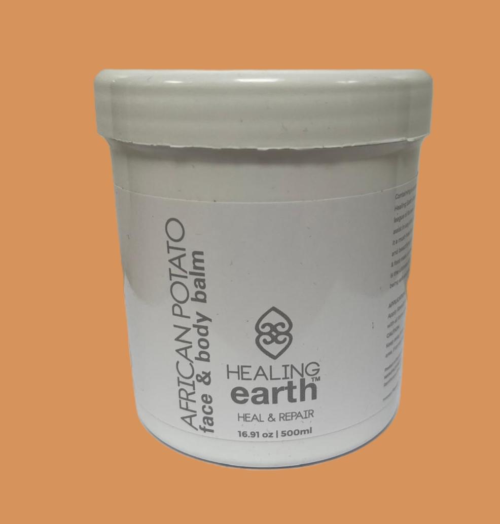 Afrikanische Kartoffel?, face & body balm, Healing Earth, 500ml, Hair & Repair