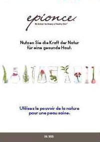 Katalog EPIONCE Deutsch und Französisch Katalog EPIONCE Deutsch und Französisch