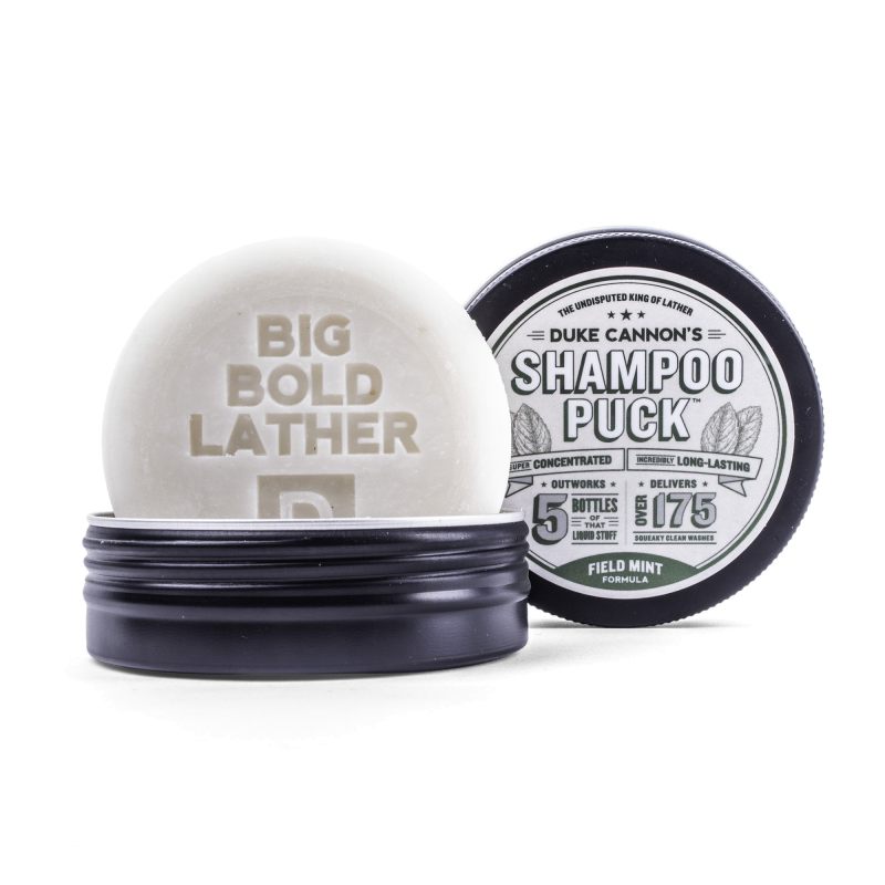191031_ShampooPuck-FieldMint-003_2048x Shampoo Puck Field Mint 127g erfrischende milde Haarpflege DUKE CANNON