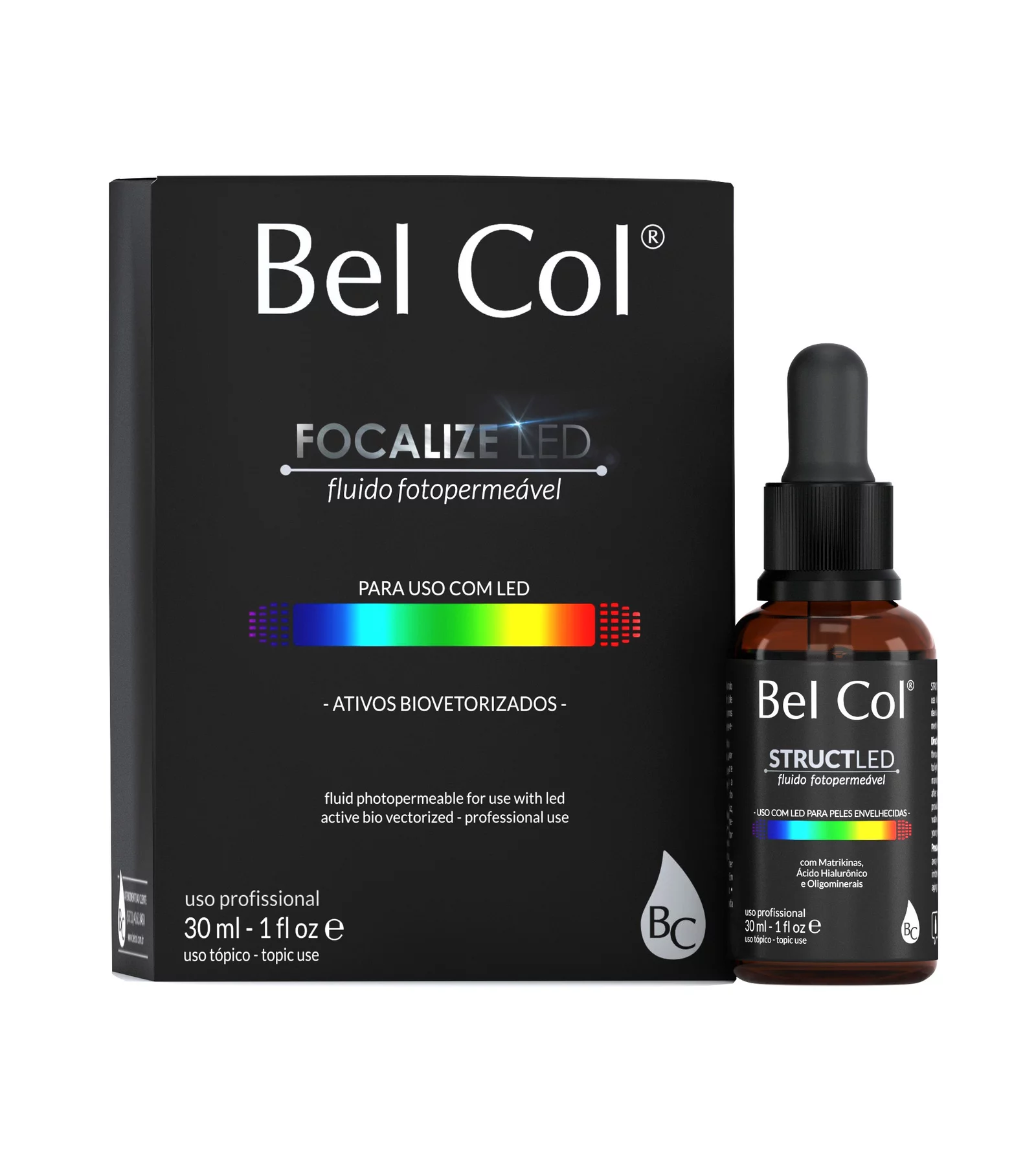 structled_com_caixa CLARILED 30ml LED Serum contre taches et hyperpigmentation