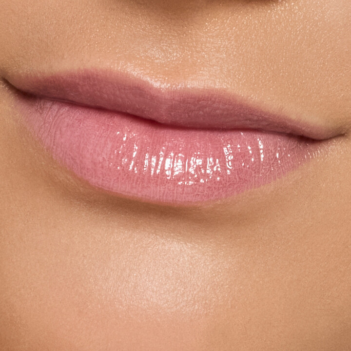 Lippen, Lippenstift, rosé, glänzend, Make-up
