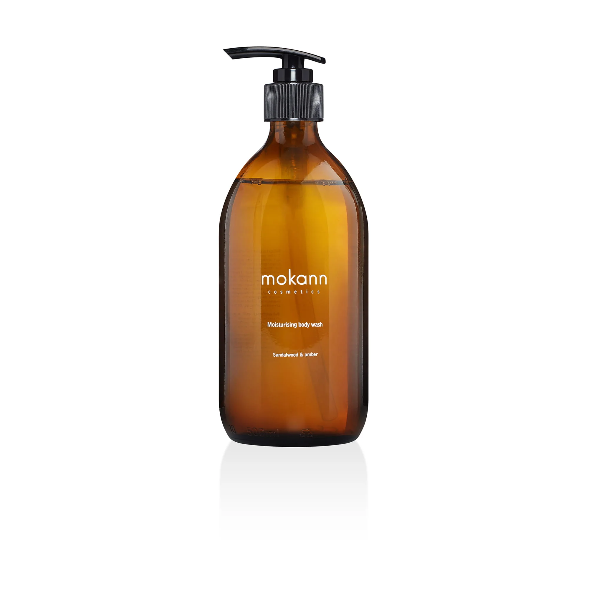 Moisturising body wash Sandalwood & amber 500ml
