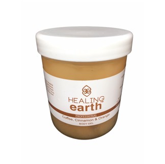 Körpergel, Kaffee-Duft, Zimt-Orange, Healing Earth, professioneller Behälter