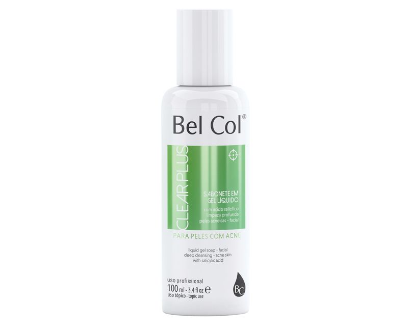 clear_plus_100ml Clear Plus Reinigungsgel, 100ml gegen unreine Haut BelCol