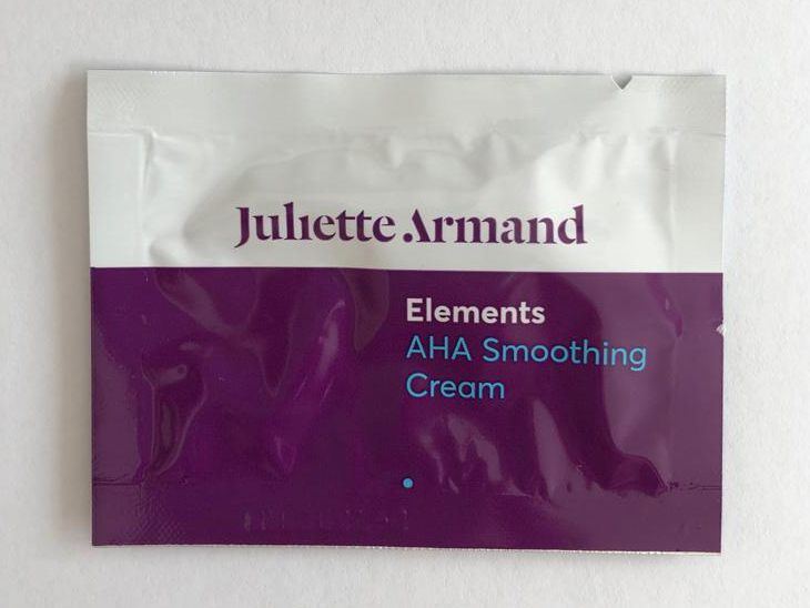 JulietteArmand_AHASmoothingCream_sample MUSTER AHA Smoothing Cream Re506, 2ml