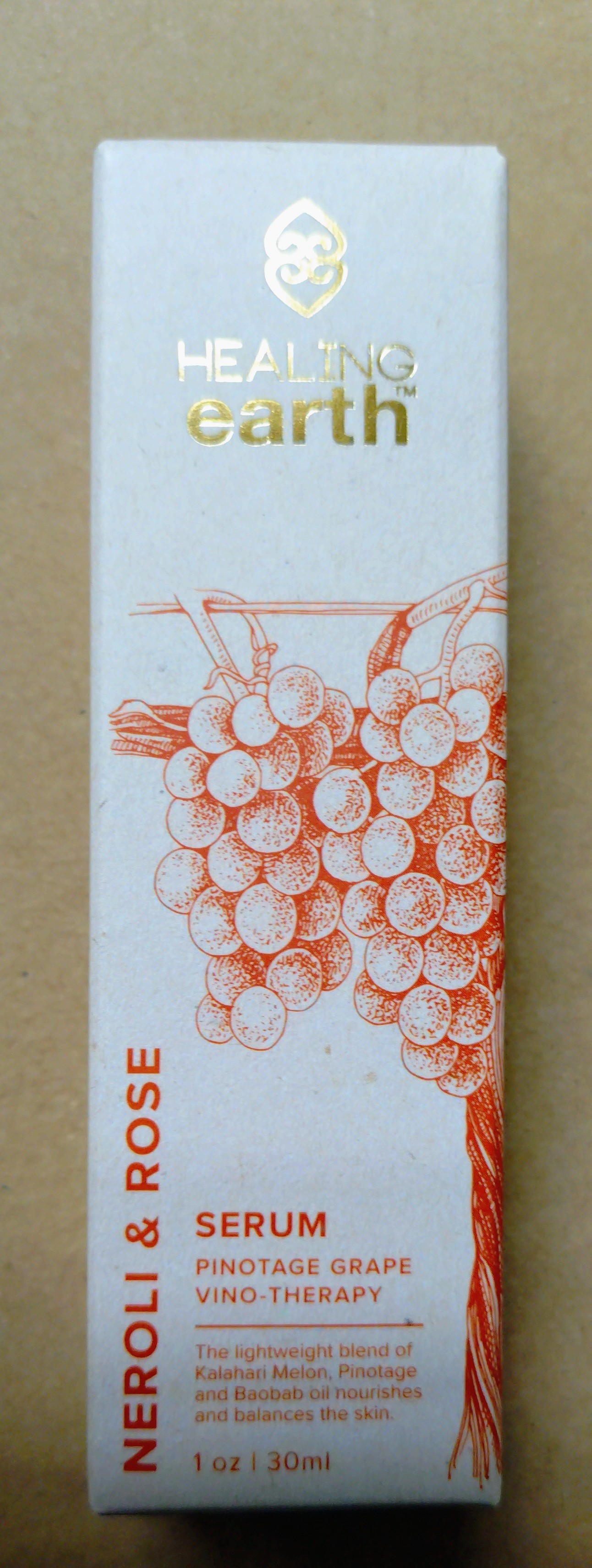 Face Serum - Balancing Oil Neroli and Rose, 30ml Healing Earth