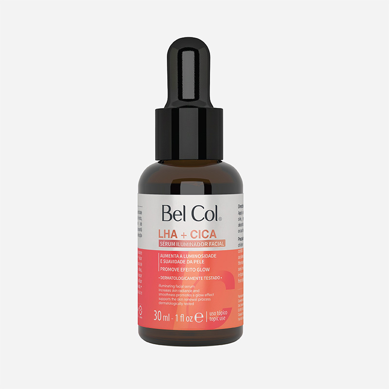 Serum, Facialserum, LHA, Cica, Braune Flasche