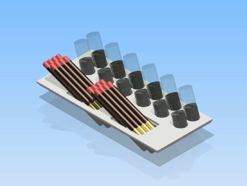 template-beyondmatteLip Lips Beyond Matte Lip Fix Stain 12x  Pencils) halbgrosse Einlage BG Type 2022  (LEER)