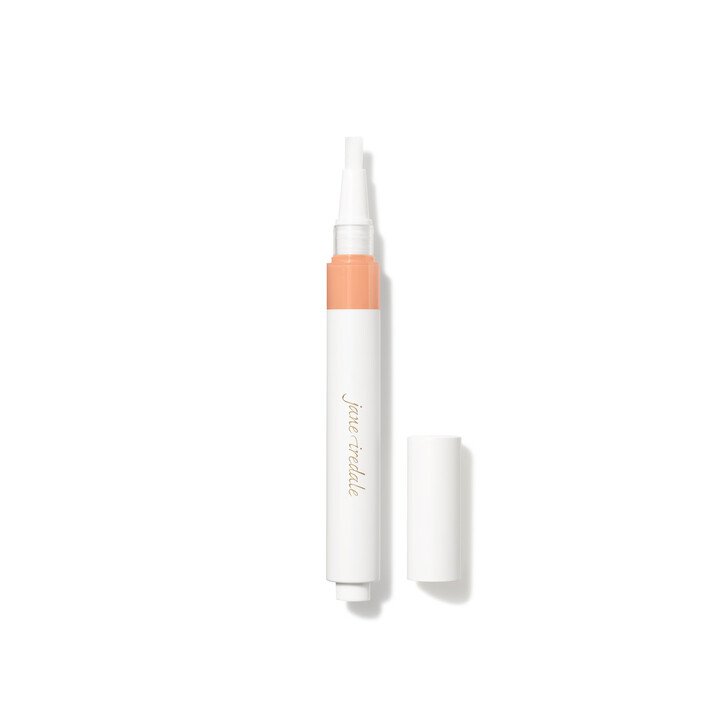 Lippenbalsam, Stift, Pfirsichfarbe, Weißer Behälter, Abdeckung abnehmbar