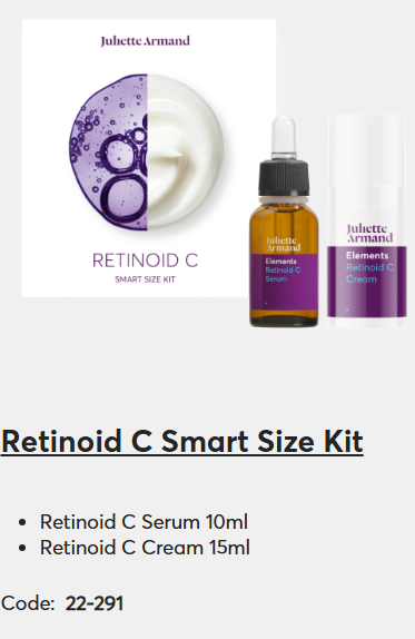 22-291 Retinoid C smart size kit - kit - d'essai entrée en régénération