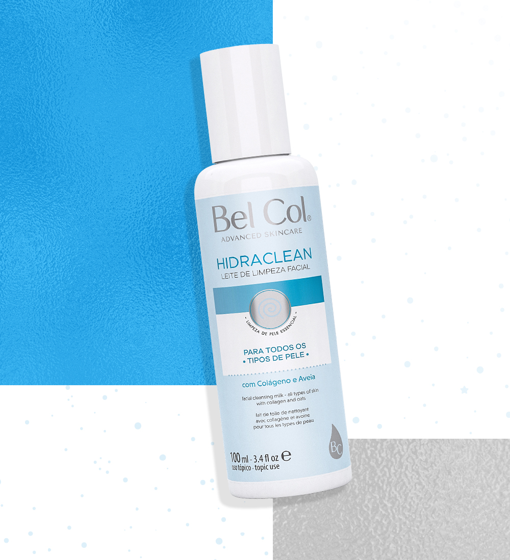 hidraclean100  Hydraclean, 100 ml Lait nettoyante et démaquillant bio sans parfum)
