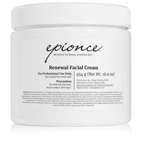 PRO RENEWAL Facial Cream + Pompe 454g Anti-Aging EPIONCE