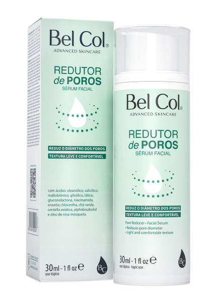 Pore Control facial serum 30ml – Porenverkleinerung, gegen Unreinheiten BelCol