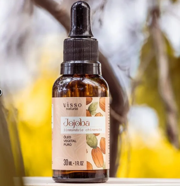 Jojoba oil (Simmondsia chinensis) 30ml 100% Pure BelCol VISSO NATURAL